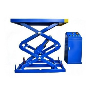 Petit élévateur à ciseaux souterrain de 3,5T de capacité, hauteur maximale de 2010 mm, pour service automobile et équipement de véhicule - Product Image 3