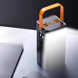 สถานีไฟฟ้าพกพาขนาด 50000mAh ขายส่ง ชาร์จเร็ว 22.5W ช่องเสียบ USB พร้อมสายในตัว ไฟฉายสำหรับตั้งแคมป์ - Product Image 3