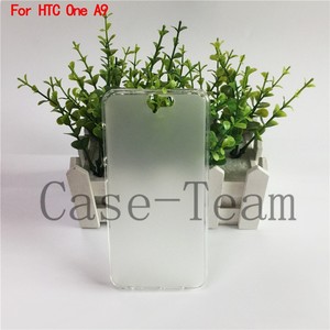 Nhà sản xuất bán buôn Matte TPU trường hợp mềm Frosted Cover quay lại Silicone điện thoại di động Trường hợp đối với <span class=keywords><strong>HTC</strong></span> một A9 Đen - Product Image 2