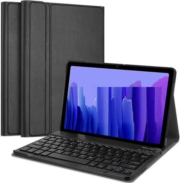 Galaxy Tab A8 10.5 Inch 2022 Keyboard Case,Protective Cover Case with Detachable Wireless Keyboard for Samsung Galaxy Tab A8