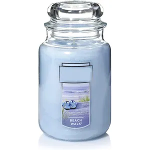 New Design Lucky Number Home Fragrance Long Lasting Glass Jar Scented Candles