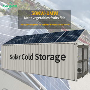 Năng lượng mặt trời Powered Panels hệ thống cho lạnh lưu trữ xe đi bộ trong tủ đông lạnh phòng hệ thống 20ft năng lượng mặt trời điện <span class=keywords><strong>container</strong></span> phòng lạnh - Product Image 3