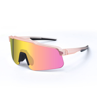 Lunettes de soleil de course en gros d'usine, lunettes de vélo, lunettes de sport personnalisées avec logo, monture TR90, lunettes de mode pour l'extérieur