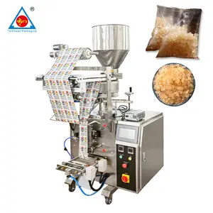 Confezionatrice automatica a grani piccoli di riso e sale zucchero zucchero caramella di ghiaccio macchina confezionatrice automatica per zucchero