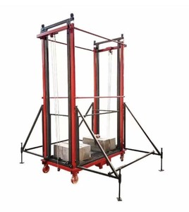 نموذج جديد 2026 منصة سقالات كهربائية متحركة قابلة للطي بإطار تلسكوبي <span class=keywords><strong>2</strong></span>-10 متر للبيع - Product Image 1