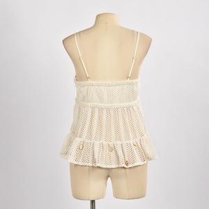 The Best Quality Breathable washable sleeveless cotton <b>top</b> Wholesale 100% cotton sleeveless casual <b>top</b> - Product Image 2