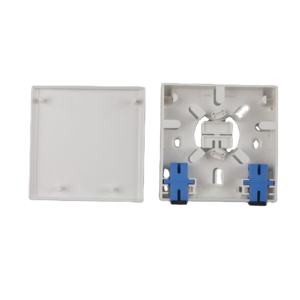FTTH2ポート光ファイバー86タイプ光学壁コンセント終端ボックスパネル光ファイバー端子ボックス - Product Image 2