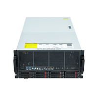 Serveur Rack 5U850 Barebone avec Carte Mère Personnalisée et Ventilateur, Prise en Charge de 8 GPU pour l'Entraînement IA, le HPC, le Deep Learning et les Applications de Calcul à Bords