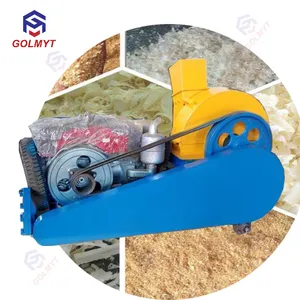 Goede Prijs Kleine Mobiele Hamermolen Hout Grinder Crusher Machine Voor Zaagsel Poeder