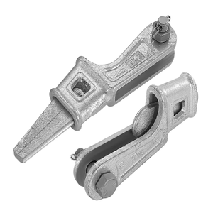 ตัวหนีบสายไฟแบบลิ่ม NX ชุบกัลวาไนซ์แบบจุ่มร้อน สำหรับสายยึดและสายรั้ง - Product Image 1