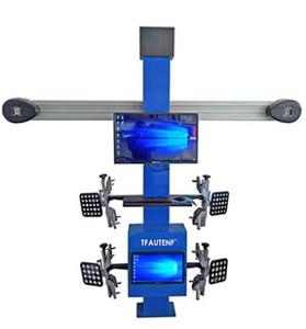Machine d'alignement de roues TFAUTENF 3D, système d'alignement 4 roues avec un seul écran, généralement utilisé avec un pont élévateur à quatre colonnes, certifié CE - Product Image 4