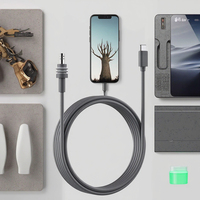 Venta al por mayor 100W Pd Usb Tipo-c Mini Starlink Cable 2M Cable de alimentación de carga impermeable para computadora impresora Android