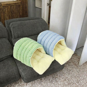 Kinghon Autumn and Winter Plaid Pet Closed <b>Nest</b> Thickened Cotton <b>Nest</b> Removable and Washable Teddy Bichon Cotton Dog <b>Nest</b> - Product Image 4