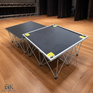 Plataforma de Escenario de Aluminio Resistente, Portátil, Modular y Plegable para Conciertos, Bodas, Cumpleaños y Eventos - Product Image 3