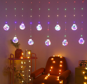 Amazon nuevo LED cortina de lámpara de alambre de cobre alambre árbol de Navidad luces decorativas - Product Image 2