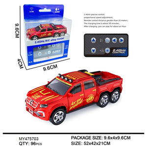NUOVO Modellino <span class=keywords><strong>Auto</strong></span> in Scala 1:64, Veicolo RC Fuoristrada Mini 2.4G, <span class=keywords><strong>Auto</strong></span> Telecomandata con Rimorchio, Modello in Lega, Velocità Regolabile - Product Image 5