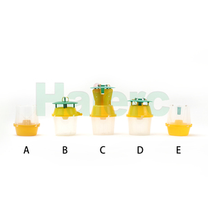 Haierc Moscas Trampa Botella Fruta Mosca Trampa Jardín Exterior Plástico Avispa Hornet Abeja Trampa - Product Image 5