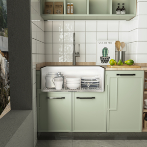 Bồn Rửa Nhà Bếp Hiện Đại (với bồn rửa gird và giỏ lọc) - Product Image 3