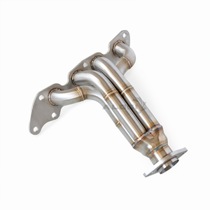 Colector de escape de acero inoxidable pulido de alta calidad y alto flujo para Mazda 6 2.0 <span class=keywords><strong>GG</strong></span> GY 2002-2008, tubo de escape modificado para carreras. - Product Image 3