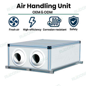 HVAC 시스템 공조 환기 공기 처리 장치 상업용 이중 공기 배출구 제트형 공기 처리 장치 - Product Image 3