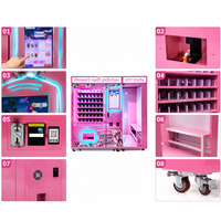 Máquina Expendedora Inteligente de Impresoras Digitales de Uñas con Pantalla Táctil de Acero Inoxidable para Servicio 24/7 en Centros Comerciales