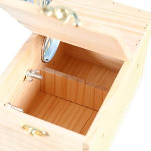 Budgerigar şakayık asılı sıcak yetiştiriciliği kutusu için katı ahşap kuş yuva yatay dikey yuvalama seçeneği açık kuş malzemeleri - Product Image 5