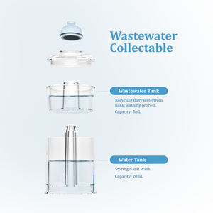 Multifunktions 2 in 1 elektrischer Nasen sauger Nasen spülung Starke Saug-Silikon-<span class=keywords><strong>Baby</strong></span>-Nasen-Staubsauger pumpe - Product Image 6