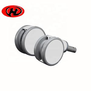 Roues pivotantes médicales à verrouillage central de 5 pouces, tige de guidage pour lit d'hôpital, roues pivotantes à commande centrale - Product Image 3