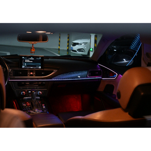 Kit d'éclairage d'ambiance intérieur LED 256 couleurs Symphony pour Audi A7 (C7) 2011-2018 - Accessoires de bande lumineuse d'ambiance - Product Image 5