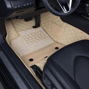 Le plus récent prix d'usine 4 pièces tapis de voiture tapis accessoires de voiture fit PRADO <span class=keywords><strong>2018</strong></span> tapis de sol de voiture - Product Image 3