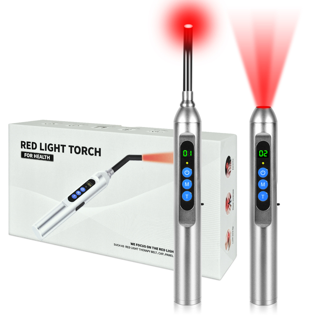 Red Light Skin Care Red Light Therapy Rechargeable Wand Red Light Therapy for Face for Home Use