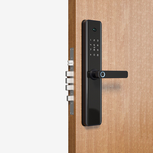 Serrure de porte intelligente Sinovo Tuya Wifi avec reconnaissance faciale et empreintes digitales, caméra œil de chat automatique, fonction de capture de clé, SDK et réseau inclus - Product Image 1