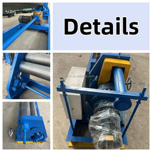 Sư tử nóng bán không đối xứng tấm uốn 3-con lăn <span class=keywords><strong>Rolling</strong></span> <span class=keywords><strong>Machine</strong></span>/3-con lăn thép không gỉ tấm cán máy - Product Image 6