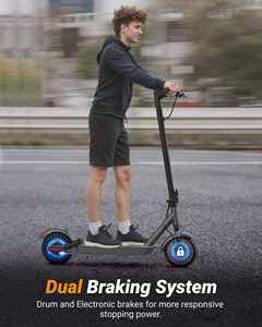 Trottinette électrique pliable AOVOPRO 500W pour adultes, étanche IP65, pneus pleins de 10 pouces, application intelligente Tuya, expédition rapide depuis l'Allemagne, le Royaume-Uni et les États-Unis - Product Image 5