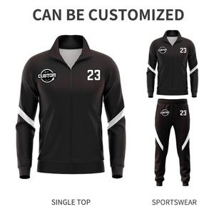 Wholesale European Clubs <strong>Winter</strong> Football Uniforms Long Sleeve Training Suit Retro <strong>Madrid</strong> Jersey Competition Uniform - Product Image 6