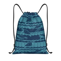 Sac à dos imperméable unisexe à motif géométrique pour adultes, enfants et étudiants, en polyester, avec logo personnalisé, pour les voyages en plein air, l'escalade et le sport