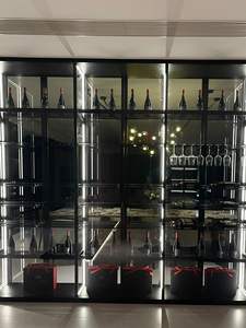 خزانة تخزين النبيذ كبيرة السعة من جينغشون للبار المنزلي، خزائن عرض زجاجية، تخصيص كامل للمنزل، أثاث بالجملة - Product Image 5