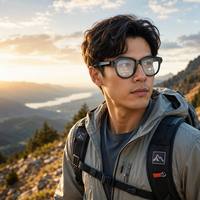Lunettes Intelligentes M89 AI avec Caméra 8MP, Vidéo 1080P, Étanchéité IP67, Sans Écran, Reconnaissance d'Images, Traduction, Commande Vocale