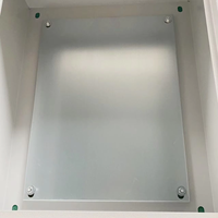 Boîtier de commande électrique en acier inoxydable IP40 personnalisé, armoire de distribution intérieure certifiée CE, boîte métallique de fréquence