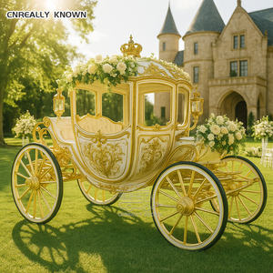 Remolque Eléctrico Royal en Venta con Capota Alta Personalizada, Aire Acondicionado y Luces LED, Estilo Carruaje - Product Image 3