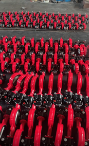 วาล์วบัตเตอร์ฟลายแบบเวเฟอร์ คันโยกแบบมือ ยางรอง SS304 วาล์วเกตไฟฟ้า ราคาประหยัด รวมถึงวาล์วบัตเตอร์ฟลายแบบเชื่อมต่อ - Product Image 5