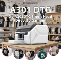 Impresora de Inyección de Tinta DTG de Alta Calidad I3200 DX7 de un Solo Cabezal para Impresión Textil en Camisetas, Bolsas de Tela y Prendas