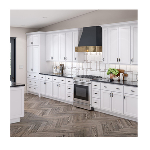 Deluxe Mỹ thiết kế Mỹ nhà bếp một cách nhanh chóng lắp ráp bản vẽ nhà bếp Modular - Product Image 1