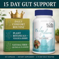 Capsules Détox Nettoyage Intestinal 15 Jours Marque Blanche Soutien Digestif et du Côlon Complément Alimentaire OEM ODM pour Adultes