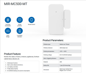 Vấn đề trên chủ đề thông minh liên kết nhà thông minh an ninh nhắc nhở mc500 cử<span class=keywords><strong>a</strong></span> sổ cảm biến - Product Image 4