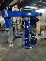 Machine de mélange et d'émulsification de cosmétiques de grande capacité