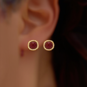RE295-E190-0733AH Fashion <b>Stud</b> <b>Earrings</b> - Product Image 3