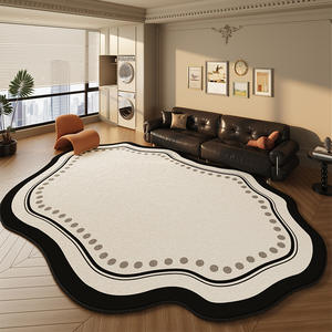 Alfombra de terciopelo de cristal para el hogar a precio de fábrica para dormitorio, alfombras lavables de alta calidad para Hotel - Product Image 2
