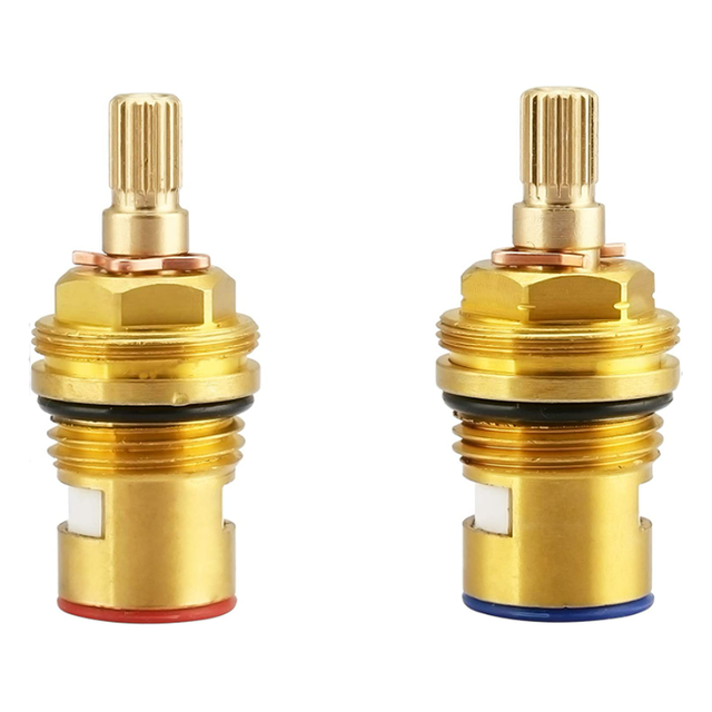 China Special Custom 1/2 Brass Spline Faucet Part Tap Spindle