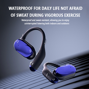 سماعات رأس لاسلكية مفتوحة X606 حلقات أذن صديقة للجلد لارتداء مريح سماعات رأس رياضية لاسلكية للاستماع بحرية - Product Image 4